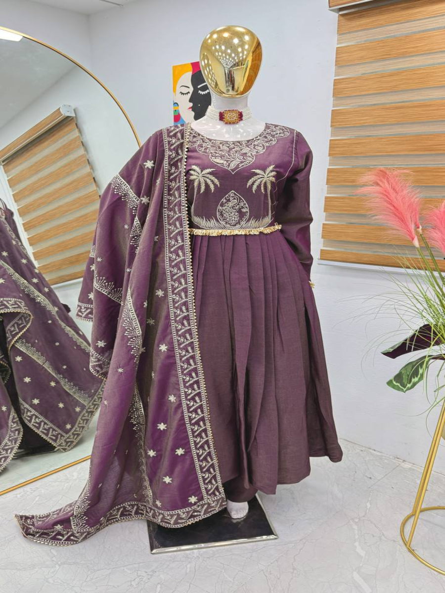 PRESENTING NEW STUNNING LOOK TOP PLAZZO & DUPATTA COLLATION.