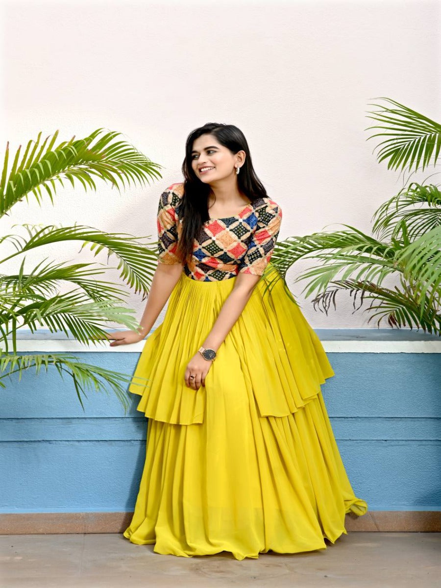 Launching New Designer Party Wear Look Premium Designer Readymade Gown Collections.