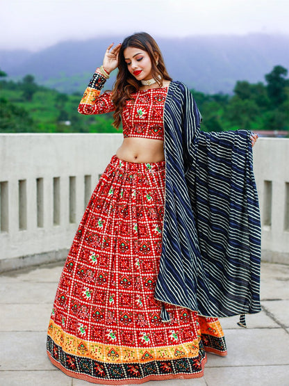 Launching Fancy Designer Heavy lehenga weaved perfectly and beautifully crafted with Banarasi design detailing Lehenga Choli.