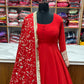 PRESENTING NEW GEORGETTE GOWN DUPPTA FULL SET WITH PENT READY TO WEAR.