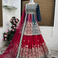 Launching New Designer Wedding Wear Look Faux Georgette Top-Lehenga & Dupatta Set.