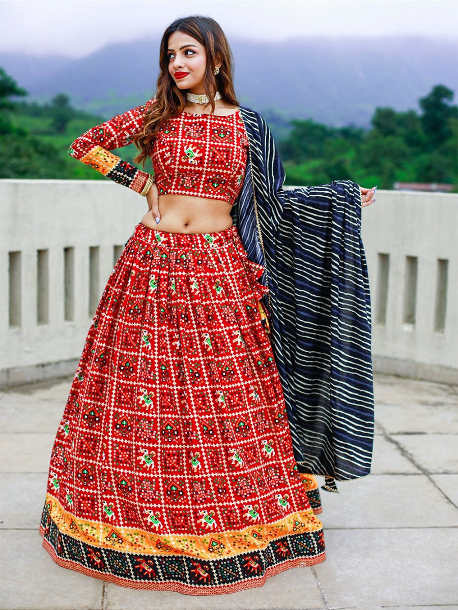 Launching Fancy Designer Heavy lehenga weaved perfectly and beautifully crafted with Banarasi design detailing Lehenga Choli.