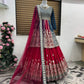 Launching New Designer Wedding Wear Look Faux Georgette Top-Lehenga & Dupatta Set.