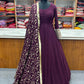 PRESENTING NEW GEORGETTE GOWN DUPPTA FULL SET WITH PENT READY TO WEAR.