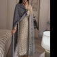 Launching New Designer Wedding Wear Look Full Real Mirror Work Fancy Kurti-Pent & Dupatta Set.