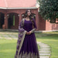 Launching New Party Wear Look Gown,Dupatta & Bottom Set.