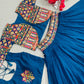 Launching New Designer Wedding Wear Look Trending Embroidered Work Lehenga Choli With Koti For Mom.