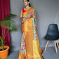 Launching Pure Kanchipuram Kalamkari Printed Saree.