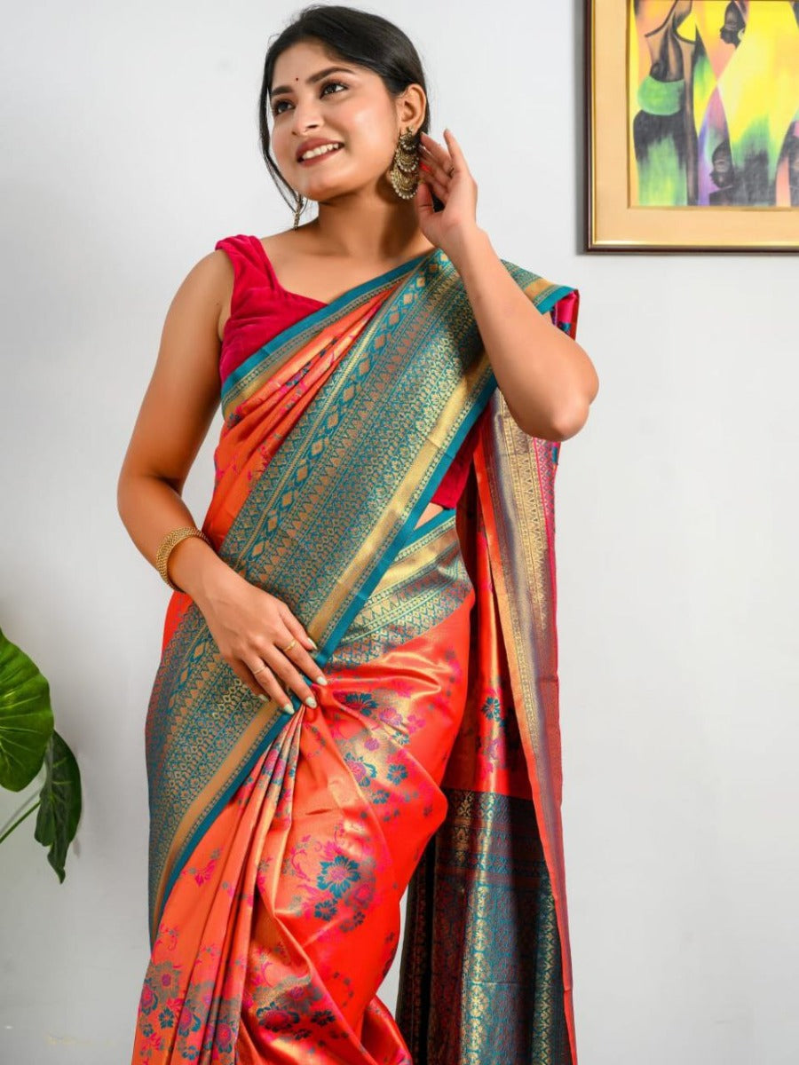 Pura Kanjivaram Silk Saree