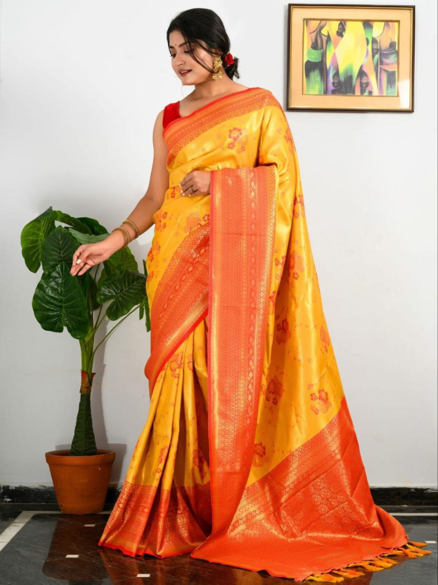 Pura Kanjivaram Silk Saree