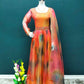Launching New Designer Festival Look Gown - Bottom With Dupatta.