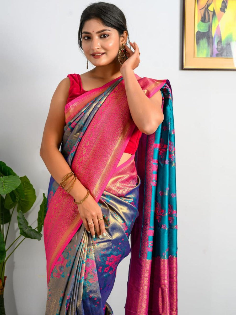 Pura Kanjivaram Silk Saree