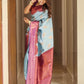 SUPER HIT PANEL COPER CONCEPT IN SILK SAREE WITH COPPER WEAVING ALL OVER.
