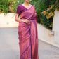 LAUNCHING LICHI SILK BANARASI SAREE WITH COPPER WEAVING.