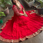Launching New Designer Wedding Wear Look Full Gorgette Anarkali Gown & Dupatta Set.