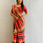 NEW PARTY WEAR RAJWADI STYLE SEQUANCE WORK SILK SAREE WITH WORK BLOUSE.