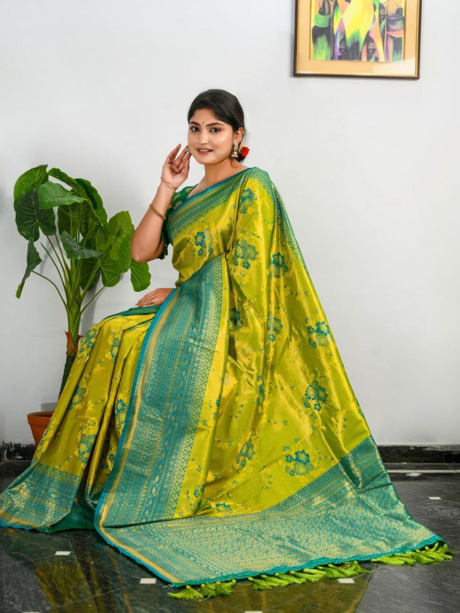 Pura Kanjivaram Silk Saree