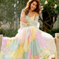 NEW DESIGNER ORGANZA PATTI WORK SUIT WITH ORGANZA WORK DUPATTA.