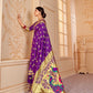 LAUNCHING PURE SILK PAITHANI PALLU WITH PURE ZARI WEAVING PAITHANI SAREE.