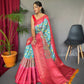 Launching Pure Kanchipuram Kalamkari Printed Saree.