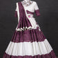 Launching The Real Essence of Gujarati Bandhani Print Combination in Lehenga Choli.