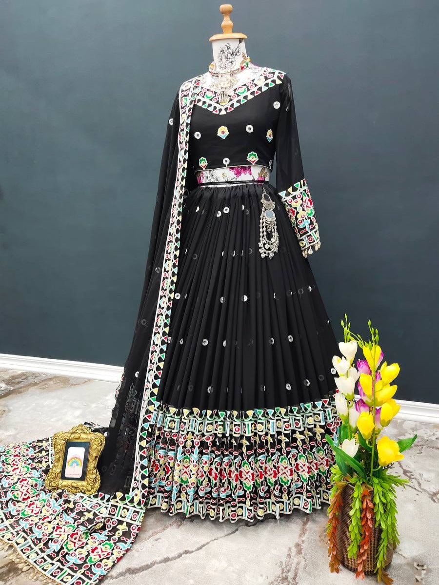 Presenting New Designer Navratri Lehenga - Choli Collaction