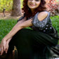 Launching New Designer Party Wear Look Embroidery Gown & Dupatta