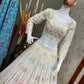 DESIGNER COLLECTION GEORGETTE HEAVY SEQUENCE COTTON THREAD EMBROIDERY WORK LEHENGHA CHOLI SET.
