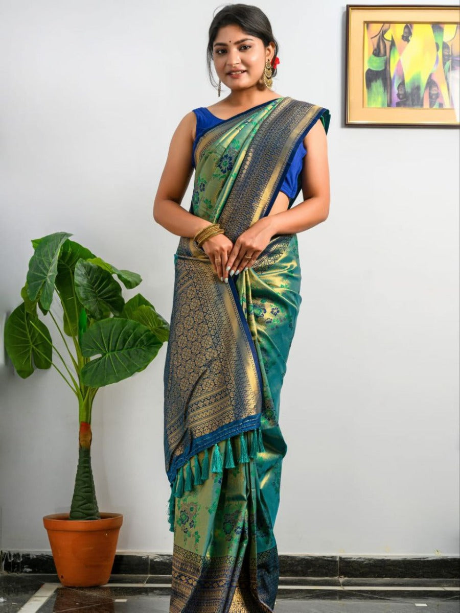 Pura Kanjivaram Silk Saree