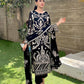 New Lunching 3 Piece Embroidery Work With Moti Latkan Kurti - Bottom With Dupatta.