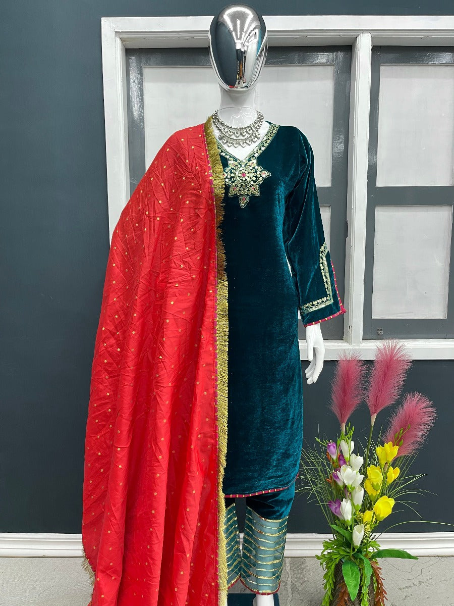 PRESENTING NEW STUNNING LOOK TOP BOTTOM & DUPATTA COLLATION.