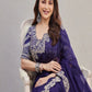 BOLLYWOOD DESIGNER PARTY WEAR CORDING SEQUENCE CUT WORK SAREE WITH WORK BLOUSE LAUNCHED WEAR BY MADHURI DIXIT