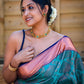 PRESERNTING LICHI SILK BANARASI SAREE WITH GOLD WEAVING.