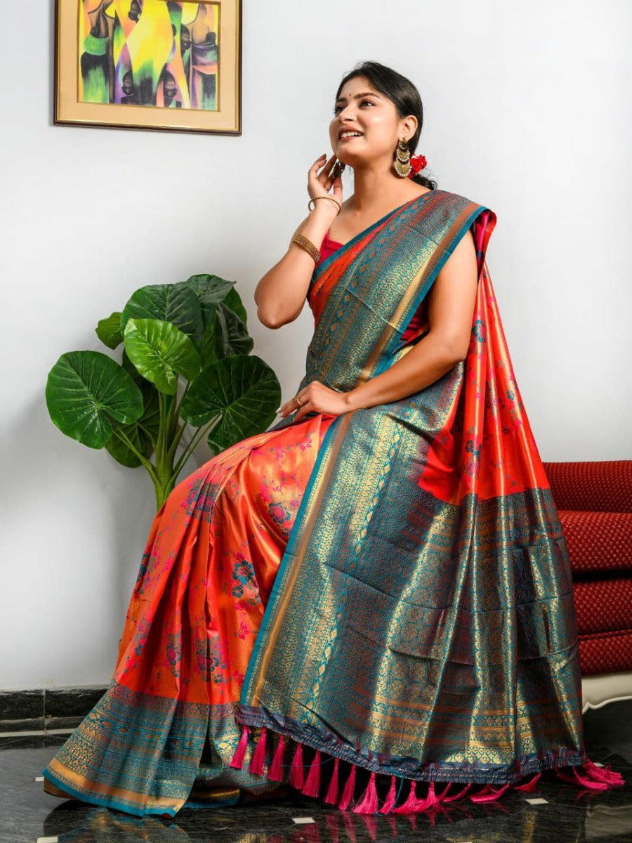 Pura Kanjivaram Silk Saree