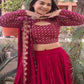 Presenting New Designer Lehenga -Choli Collaction In Embroidery Sequence Work.