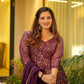 Launching Designer Wedding Wear Look Faux Georgette With Thred & Sequnce Work Fancy Kurti-Pent & Dupatta Set.