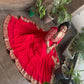 Launching New Designer Wedding Wear Look Full Gorgette Anarkali Gown & Dupatta Set.