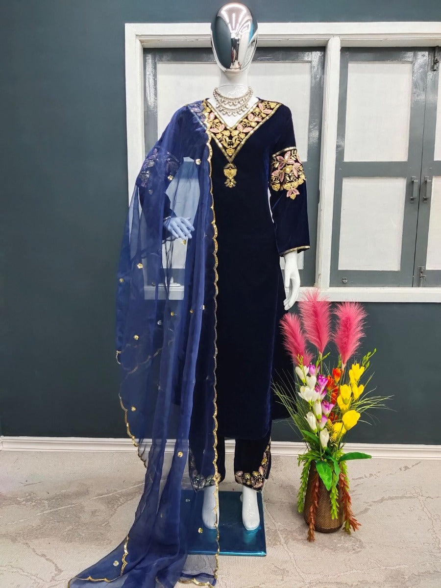 PRESENTING NEW STUNNING LOOK TOP PLAZZO & DUPATTA COLLATION.