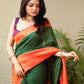 LAUNCHING NEW YEAR NEW DESIGNE IN LICHI SILK SAREE WITH SELF WEAVING BUTTI.