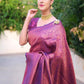 LAUNCHING LICHI SILK BANARASI SAREE WITH COPPER WEAVING.