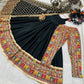LAUCHING NEW PARTY WEAR MULTIPLE EMBROIDERY TWEEN SIQUNCE LOOK GOWN BOTTOM & DUPATTA SET WITH HAND BAG.
