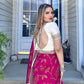 LAUNCHING COPPER KING FLOWER WEAVING LICHI SILK BANARASI SAREE.