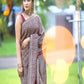 SUPER HIT WEDDING SERIES OF PESTEL LICHI SILK BEAUTIFUL RICH PALLU BANARASI SAREE WITH WEAVING WORK.