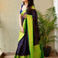 LAUNCHING NEW YEAR NEW DESIGNE IN LICHI SILK SAREE WITH SELF WEAVING BUTTI.