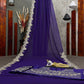 BOLLYWOOD DESIGNER PARTY WEAR CORDING SEQUENCE CUT WORK SAREE WITH WORK BLOUSE LAUNCHED WEAR BY MADHURI DIXIT