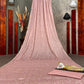 NEW TRENDING FANCY RANGOLY SEQUENCE WORK SAREE WITH BLOUSE.