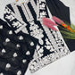 PRESENTING NEW EMBROIDERY WORK STUNNING LOOK SUIT - BOTTOM WITH DUPATTA COLLATION.