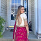 LAUNCHING COPPER KING FLOWER WEAVING LICHI SILK BANARASI SAREE.