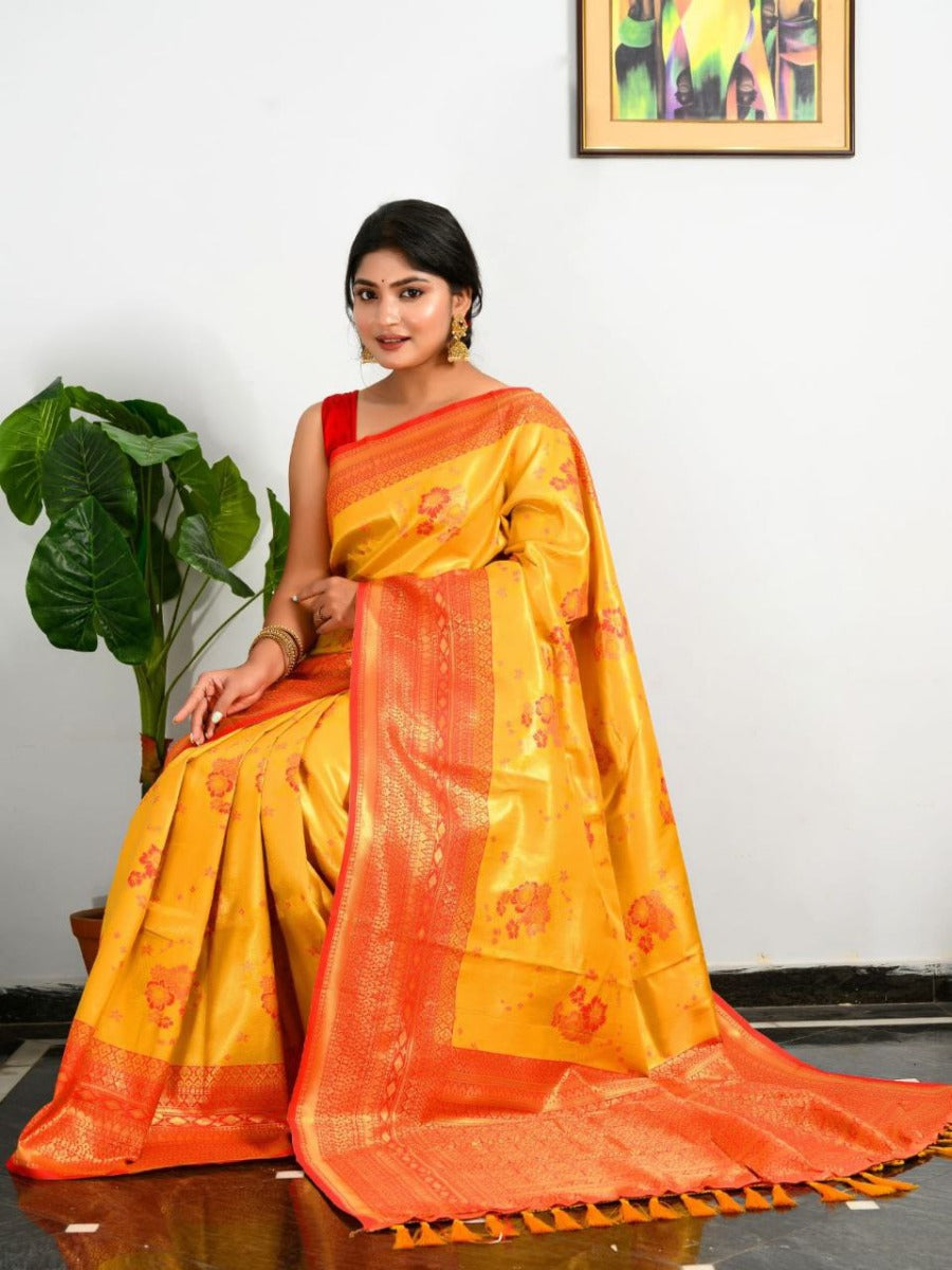 Pura Kanjivaram Silk Saree