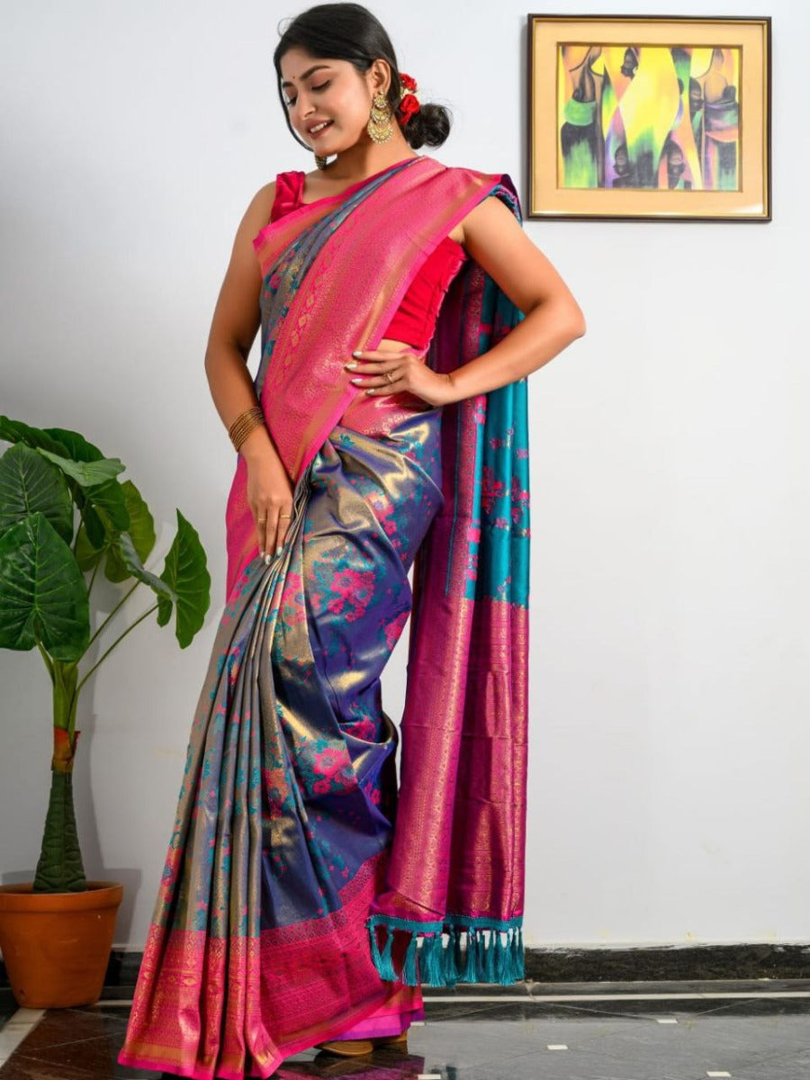 Pura Kanjivaram Silk Saree